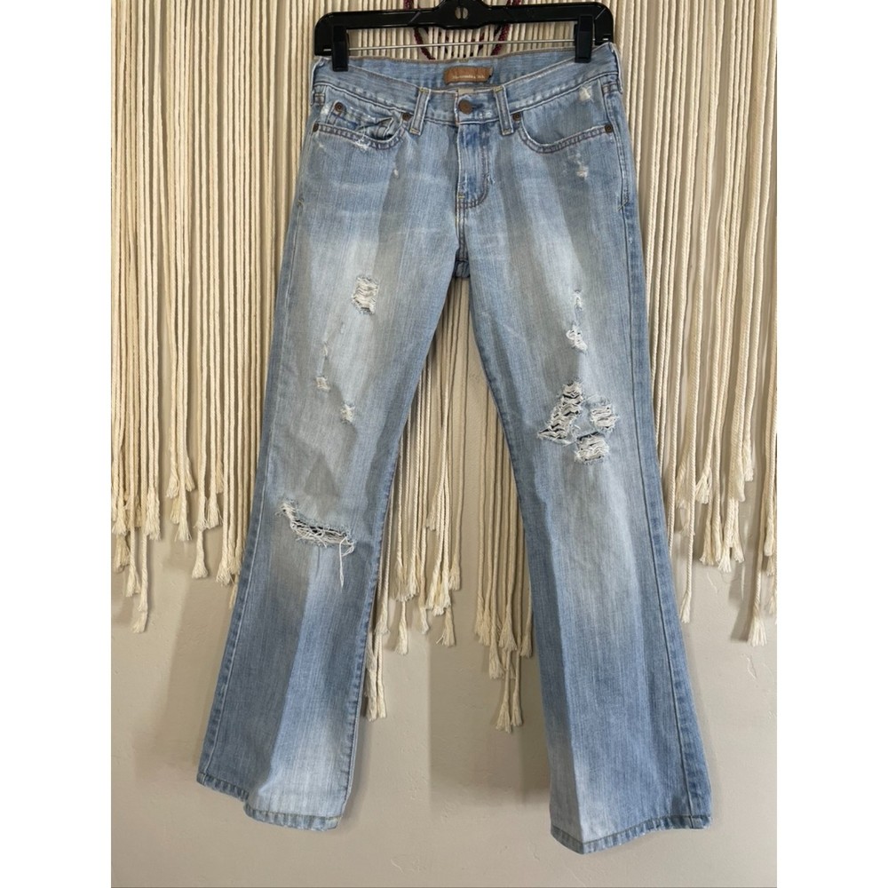 Abercrombie & Fitch Madison Low Rise Flare Jeans